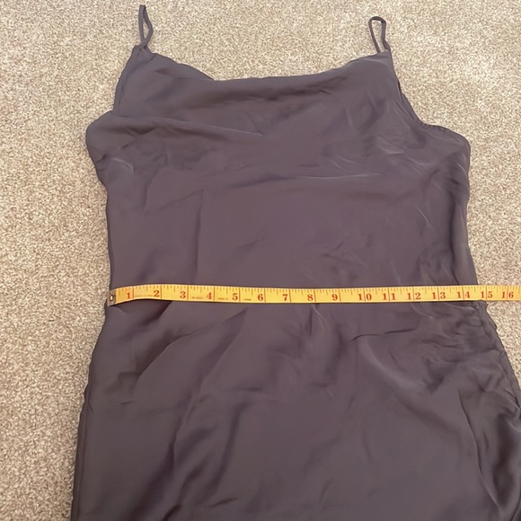 Free People Day to Night Slip Dress, Anthracite, sz M - Picture 12 of 14